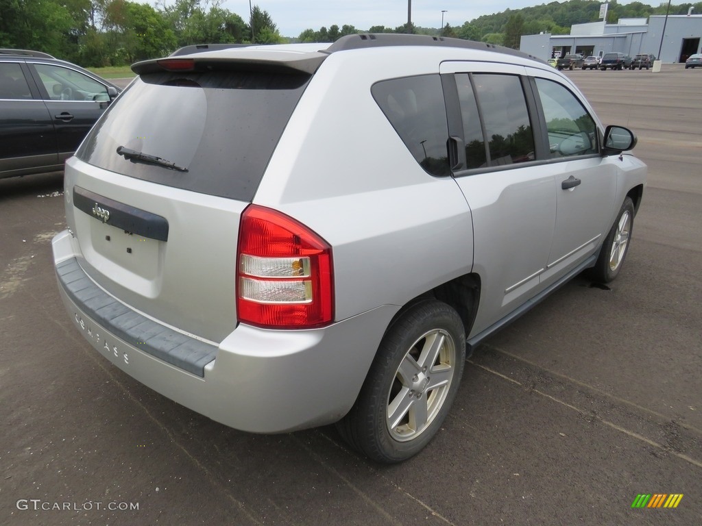 2009 Compass Sport 4x4 - Bright Silver Metallic / Dark Slate Gray/Medium Slate Gray photo #5