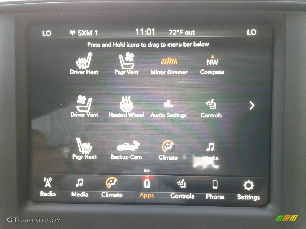 2019 Ram 2500 Laramie Crew Cab 4x4 Controls Photo #134907673