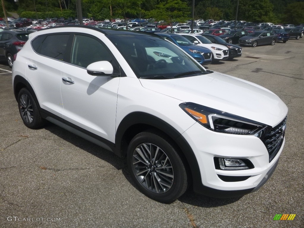Winter White 2020 Hyundai Tucson Ultimate AWD Exterior Photo #134908672