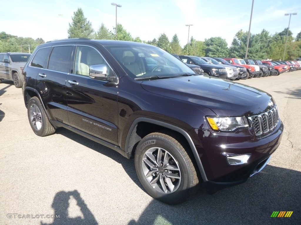 Sangria Metallic 2020 Jeep Grand Cherokee Limited 4x4 Exterior Photo #134909755