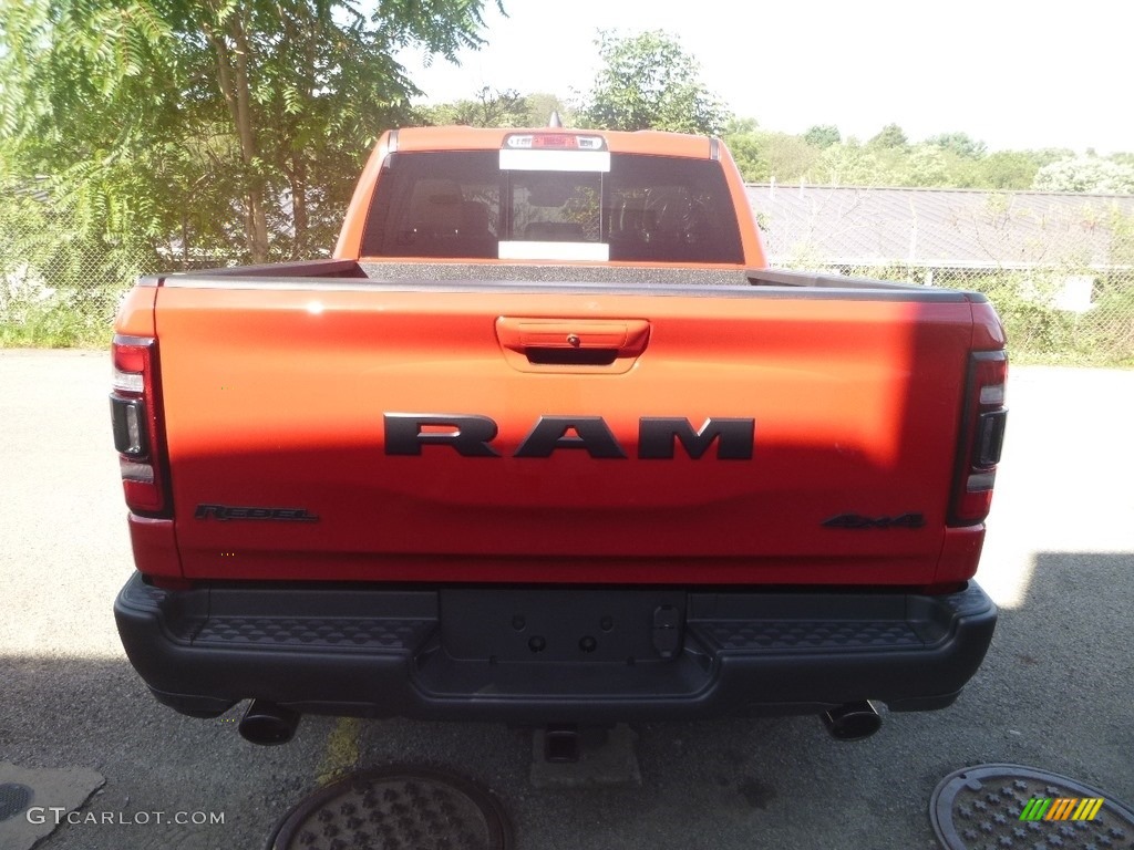 2020 1500 Rebel Crew Cab 4x4 - Flame Red / Red/Black photo #4