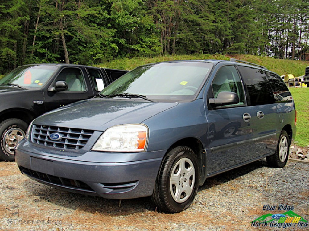 2006 Freestar SE - Norsea Blue Metallic / Pebble Beige photo #1