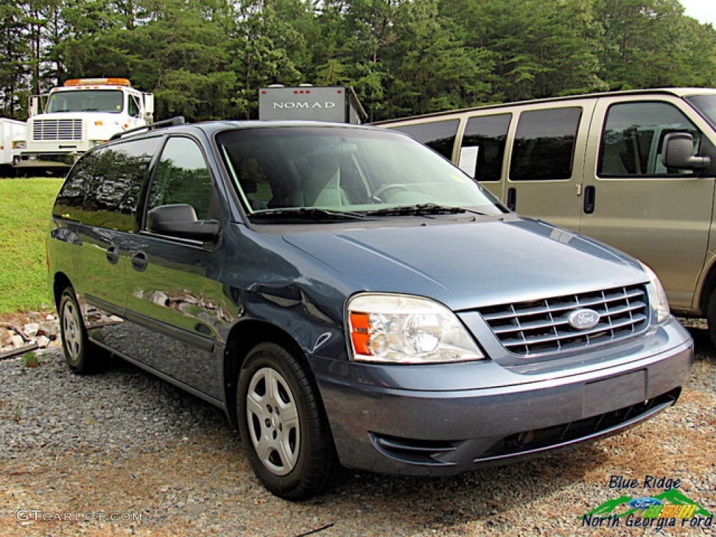 2006 Freestar SE - Norsea Blue Metallic / Pebble Beige photo #2