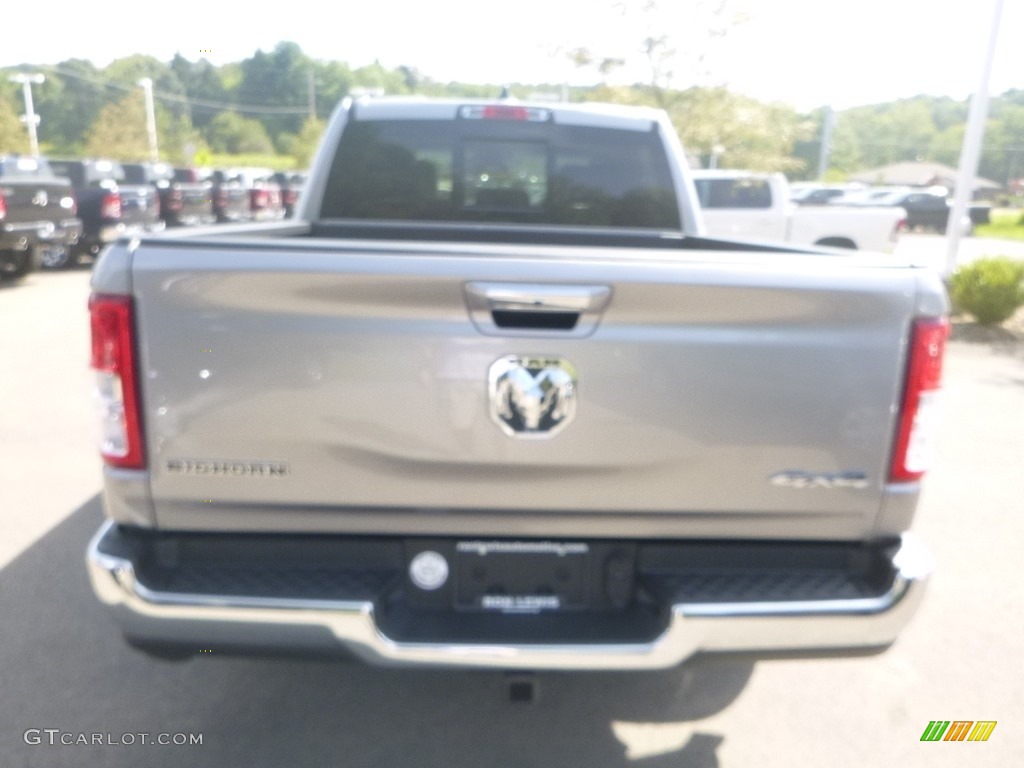 2020 1500 Big Horn Crew Cab 4x4 - Billet Silver Metallic / Black/Diesel Gray photo #4