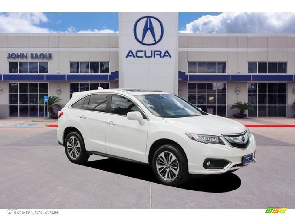 White Diamond Pearl Acura RDX