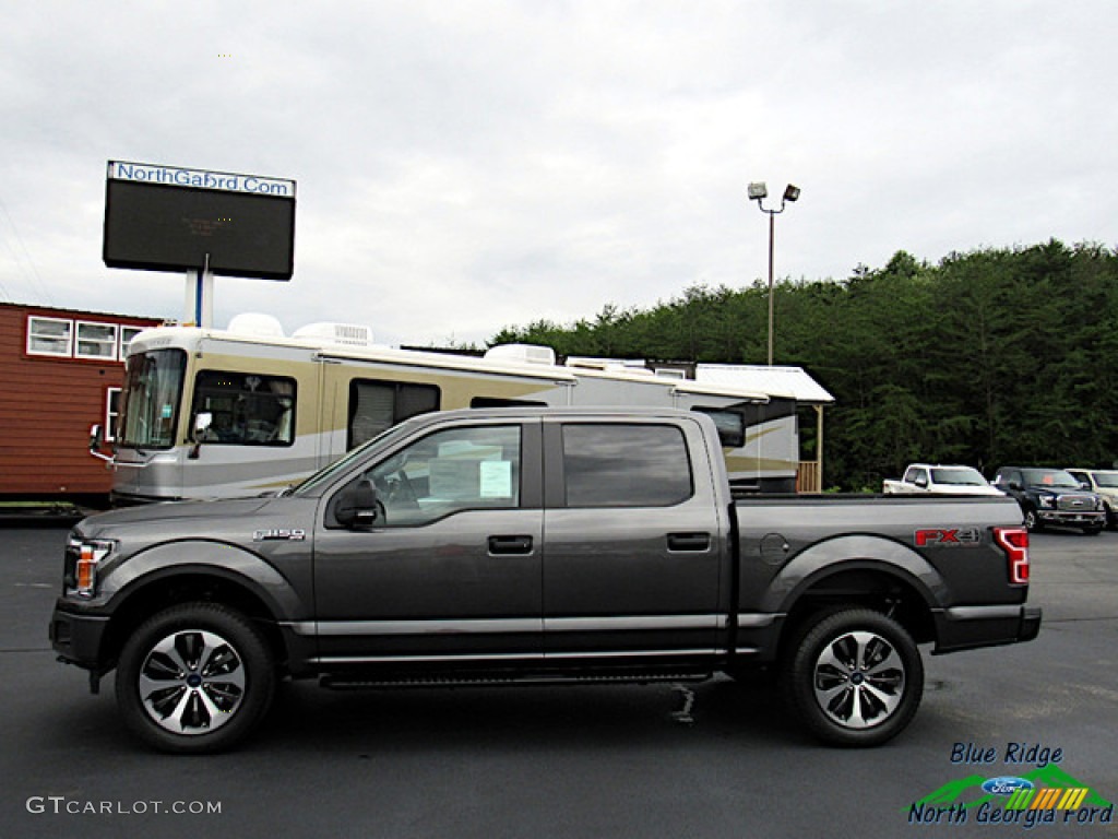 2019 F150 STX SuperCrew 4x4 - Magnetic / Black photo #2