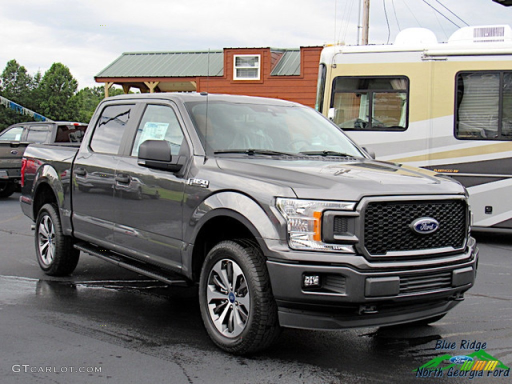 2019 F150 STX SuperCrew 4x4 - Magnetic / Black photo #7