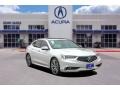 2020 Platinum White Pearl Acura TLX V6 SH-AWD Advance Sedan  photo #1