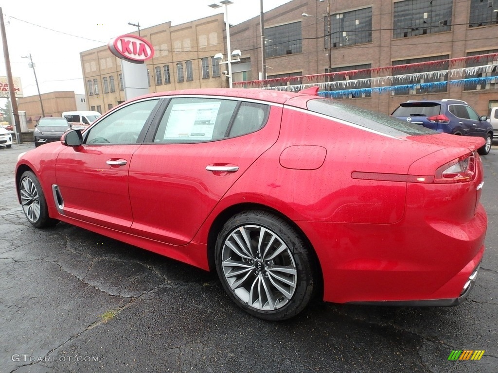 HiChroma Red 2019 Kia Stinger 2.0L AWD Exterior Photo #134912776