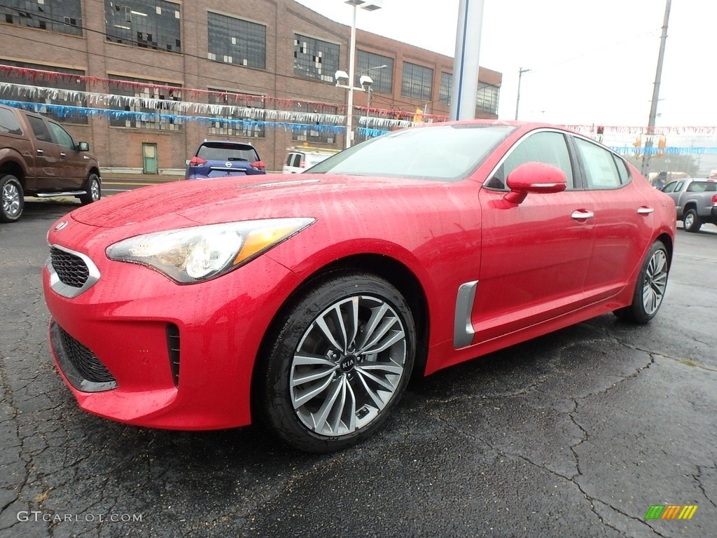 HiChroma Red 2019 Kia Stinger 2.0L AWD Exterior Photo #134912809