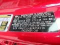  2019 Stinger 2.0L AWD HiChroma Red Color Code H4R