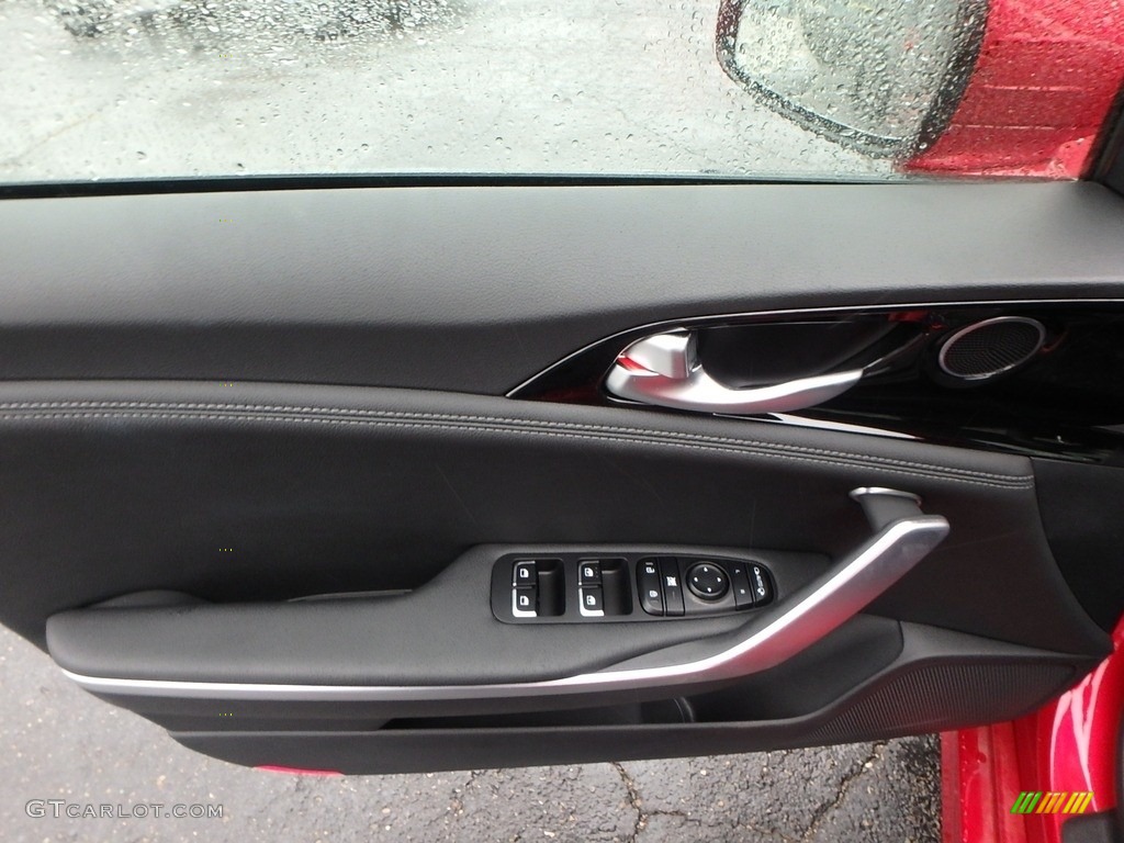 2019 Kia Stinger 2.0L AWD Black Door Panel Photo #134913187