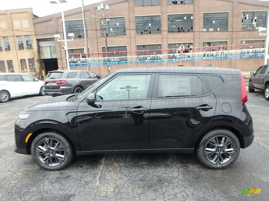 Cherry Black 2020 Kia Soul EX Exterior Photo #134914354