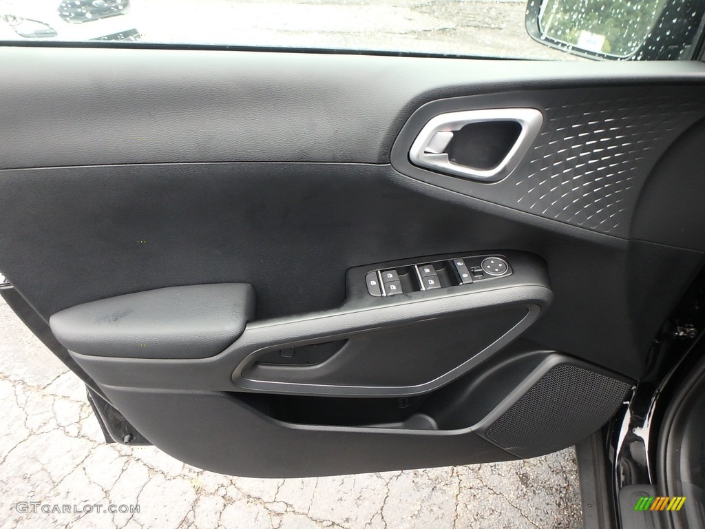 2020 Kia Soul EX Black Door Panel Photo #134914693