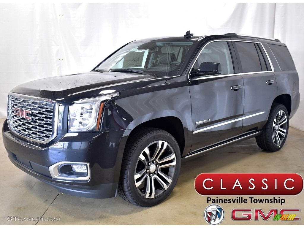 Carbon Black Metallic GMC Yukon