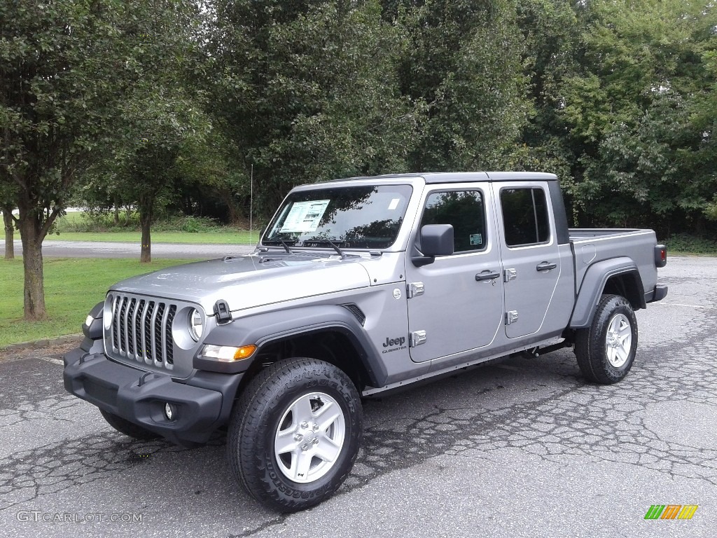 Billet Silver Metallic 2020 Jeep Gladiator Sport 4x4 Exterior Photo #134916976