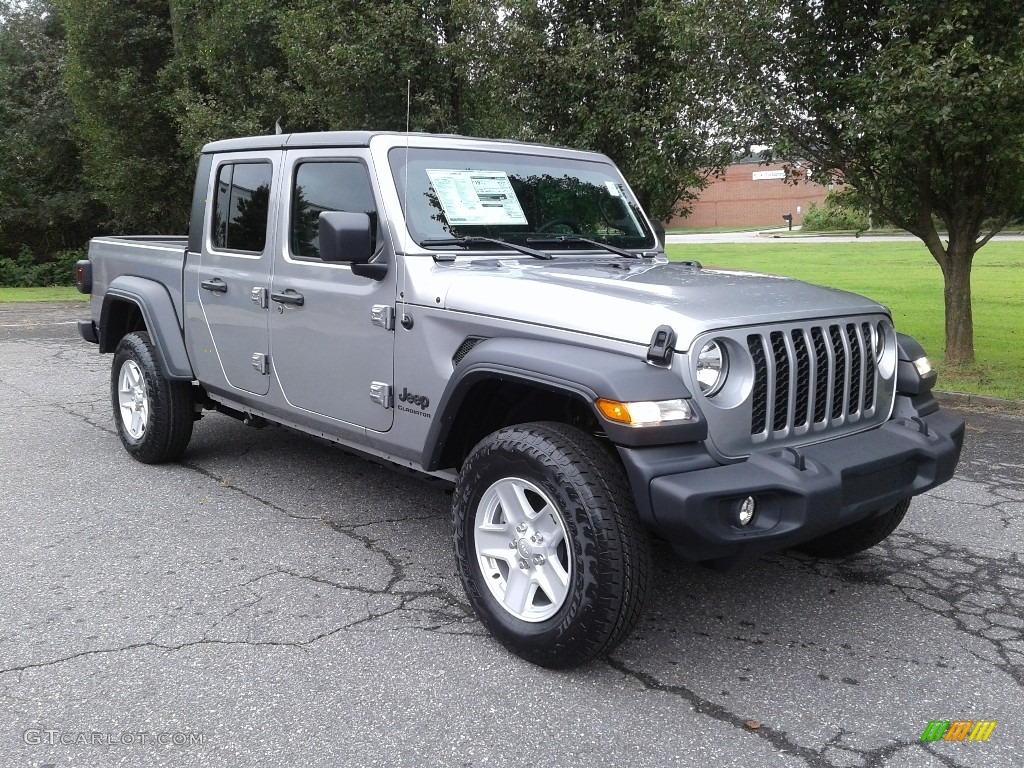 Billet Silver Metallic 2020 Jeep Gladiator Sport 4x4 Exterior Photo #134917026