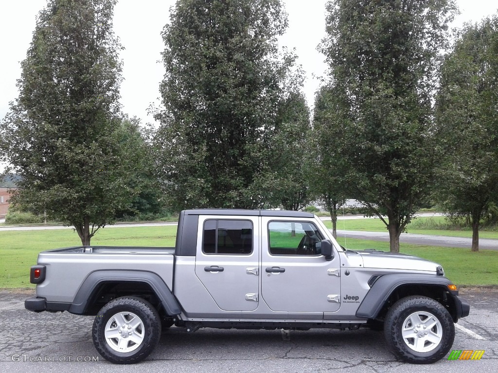 Billet Silver Metallic 2020 Jeep Gladiator Sport 4x4 Exterior Photo #134917045