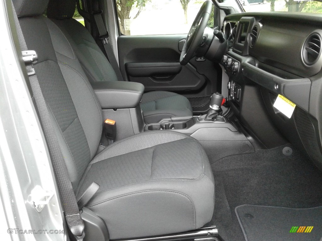 Black Interior 2020 Jeep Gladiator Sport 4x4 Photo #134917224