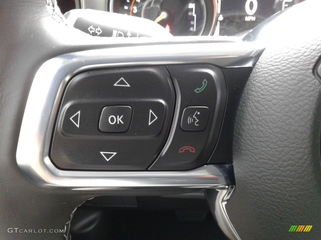 2020 Jeep Gladiator Sport 4x4 Black Steering Wheel Photo #134917249
