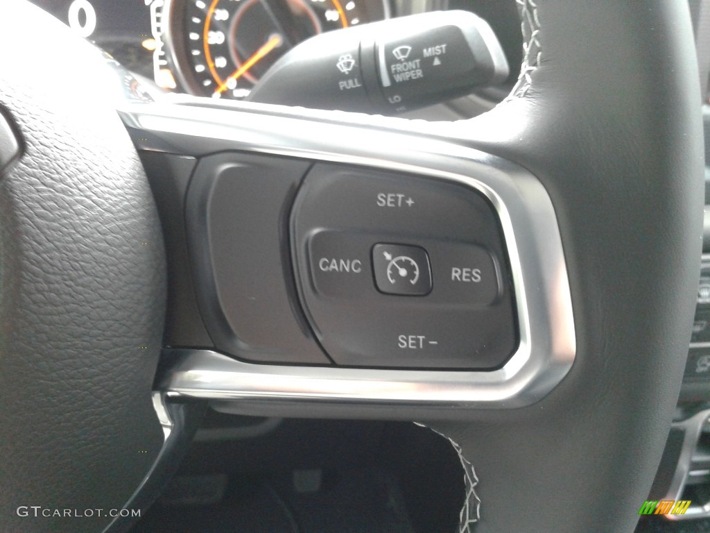 2020 Jeep Gladiator Sport 4x4 Black Steering Wheel Photo #134917264