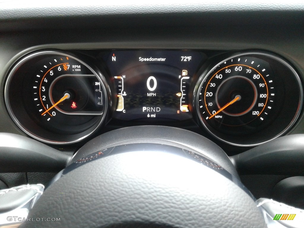 2020 Jeep Gladiator Sport 4x4 Gauges Photo #134917291