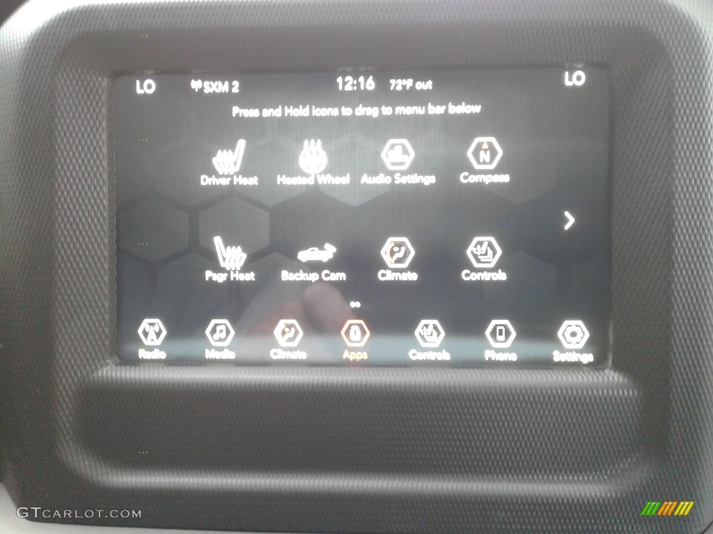 2020 Jeep Gladiator Sport 4x4 Controls Photo #134917393