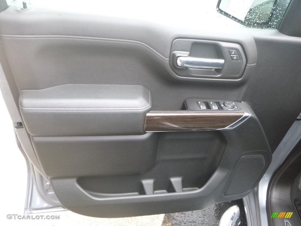 2020 Chevrolet Silverado 1500 LT Z71 Crew Cab 4x4 Jet Black Door Panel Photo #134917414