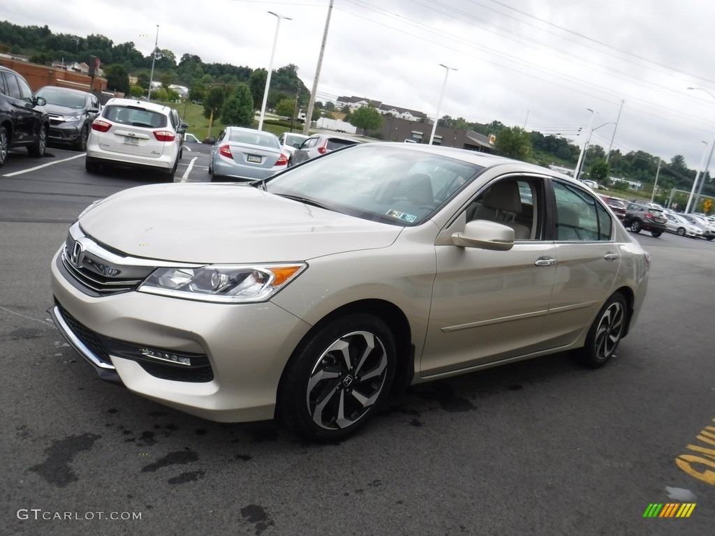 2017 Accord EX-L Sedan - Champagne Frost Pearl / Ivory photo #6