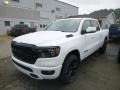 2020 Bright White Ram 1500 Big Horn Night Edition Crew Cab 4x4  photo #1