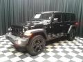 2020 Black Jeep Wrangler Unlimited Sport 4x4  photo #2