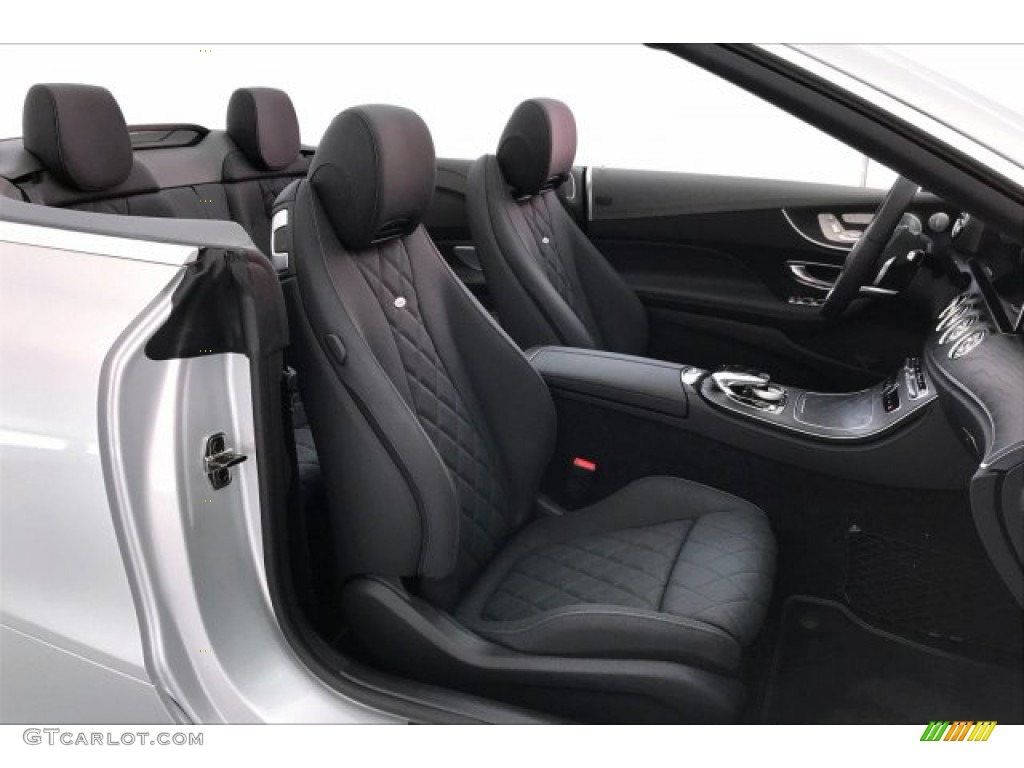 designo Black/Titanium Grey Pearl Interior 2019 Mercedes-Benz E 450 Cabriolet Photo #134920825