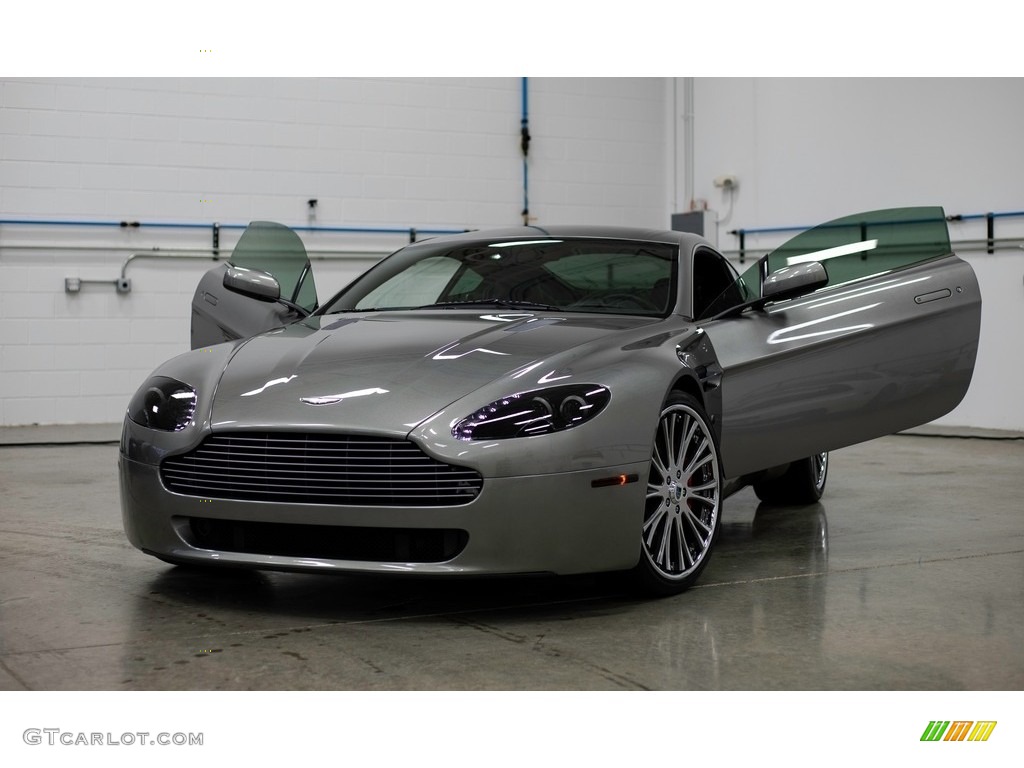 2006 V8 Vantage Coupe - Tungsten Silver / Obsidian Black photo #7