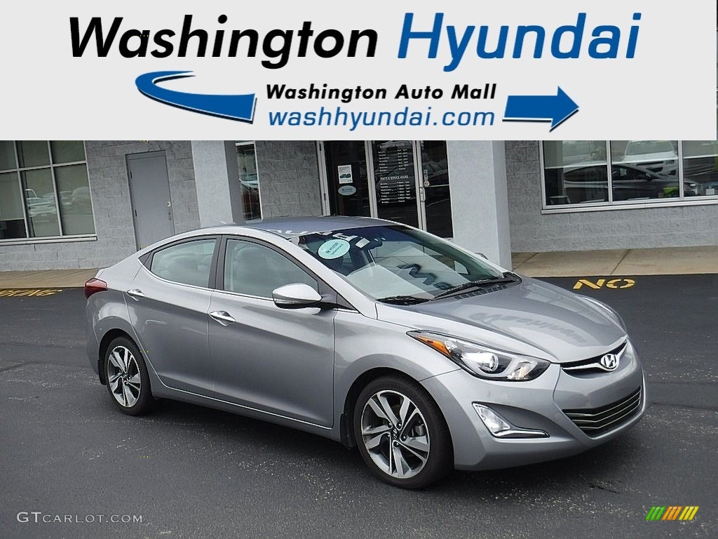 2015 Elantra Limited Sedan - Titanium Gray Metallic / Gray photo #1