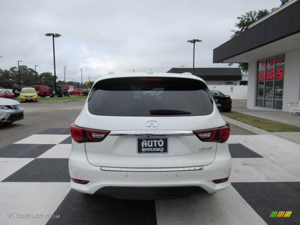 2019 QX60 Luxe - Majestic White / Graphite photo #4