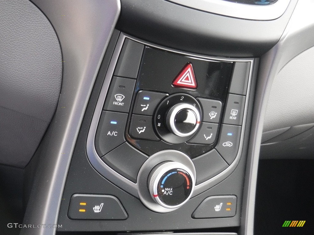 2015 Elantra Limited Sedan - Titanium Gray Metallic / Gray photo #16