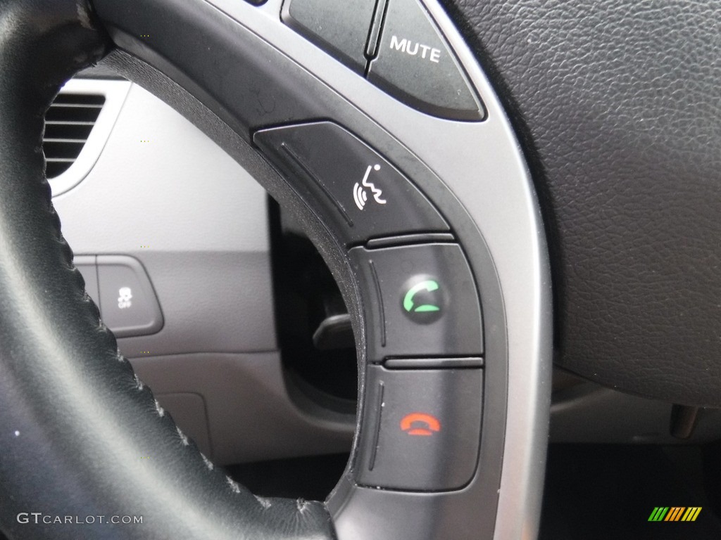2015 Elantra Limited Sedan - Titanium Gray Metallic / Gray photo #20