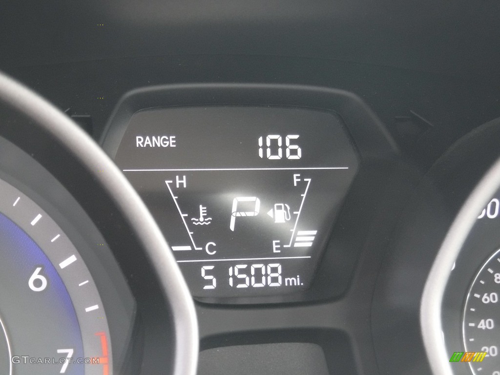 2015 Elantra Limited Sedan - Titanium Gray Metallic / Gray photo #30