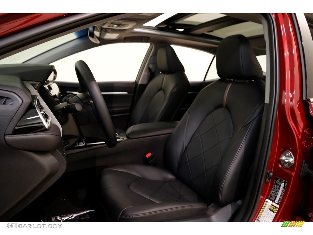 2018 Camry XLE V6 - Ruby Flare Pearl / Black photo #5