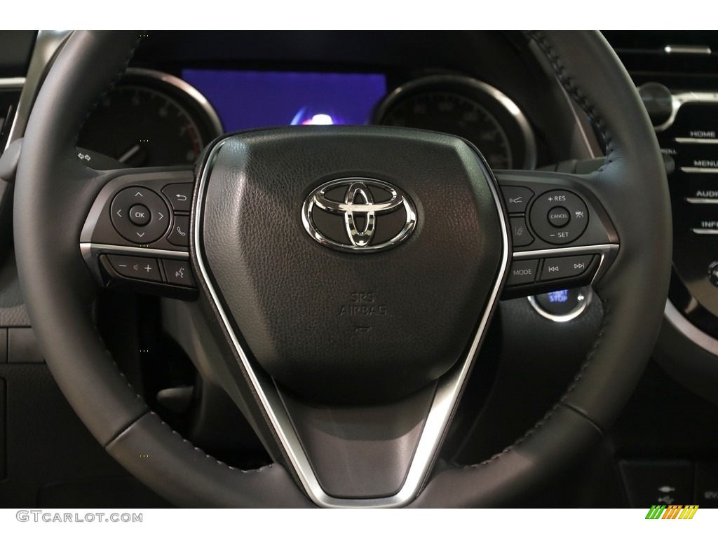 2018 Camry XLE V6 - Ruby Flare Pearl / Black photo #7