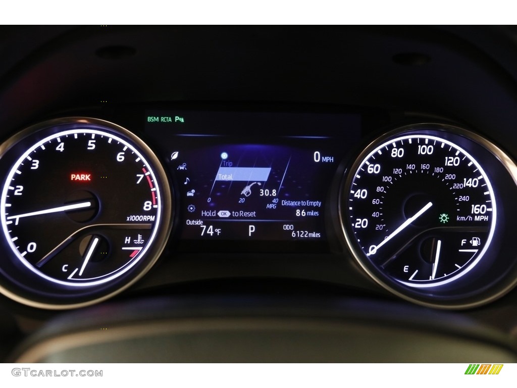 2018 Camry XLE V6 - Ruby Flare Pearl / Black photo #8