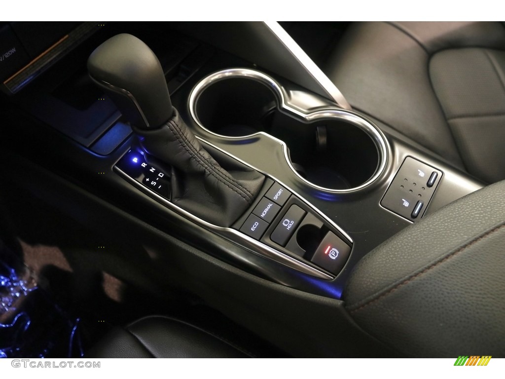 2018 Camry XLE V6 - Ruby Flare Pearl / Black photo #14