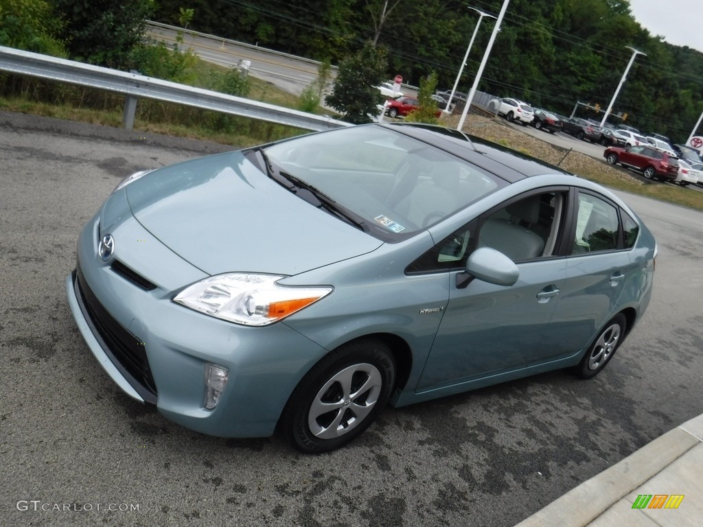 2015 Prius Four Hybrid - Sea Glass Pearl / Bisque photo #6
