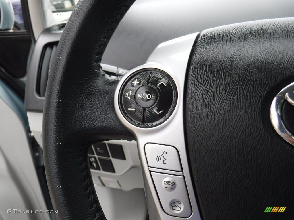 2015 Prius Four Hybrid - Sea Glass Pearl / Bisque photo #22