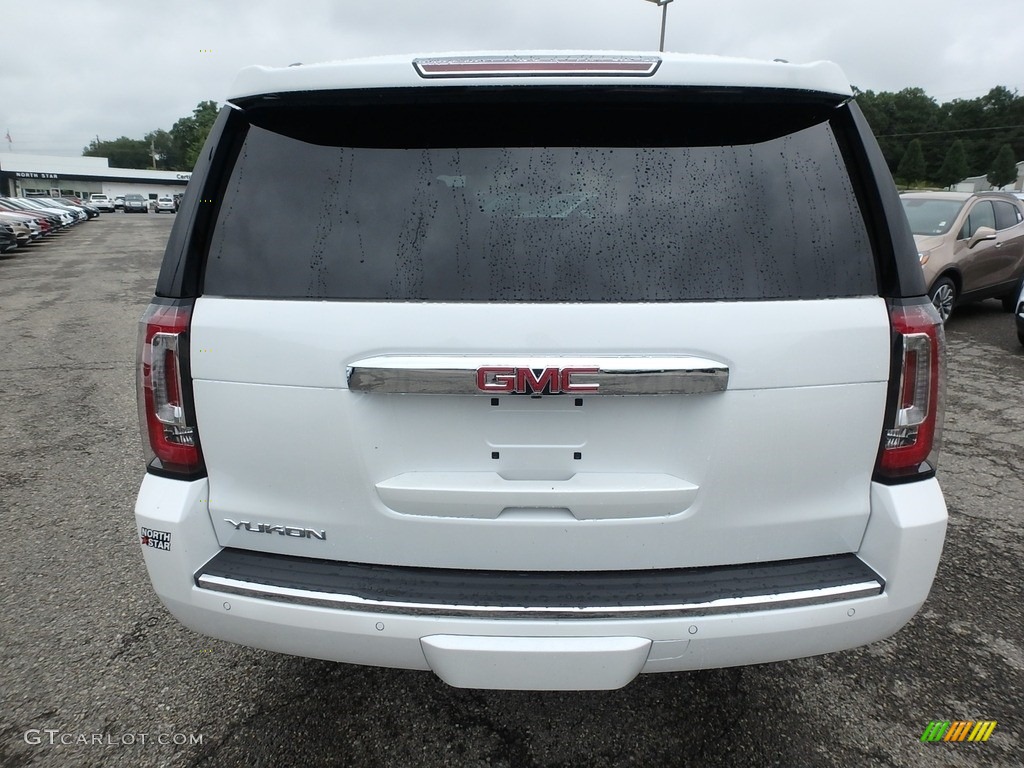 2020 Yukon Denali 4WD - White Frost Tricoat / Cocoa/­Dark Atmosphere photo #6