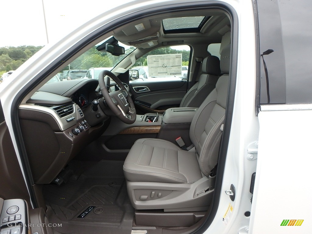 2020 Yukon Denali 4WD - White Frost Tricoat / Cocoa/­Dark Atmosphere photo #13