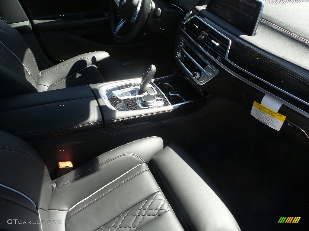 2020 7 Series 740i Sedan - Mineral White Metallic / Black photo #3