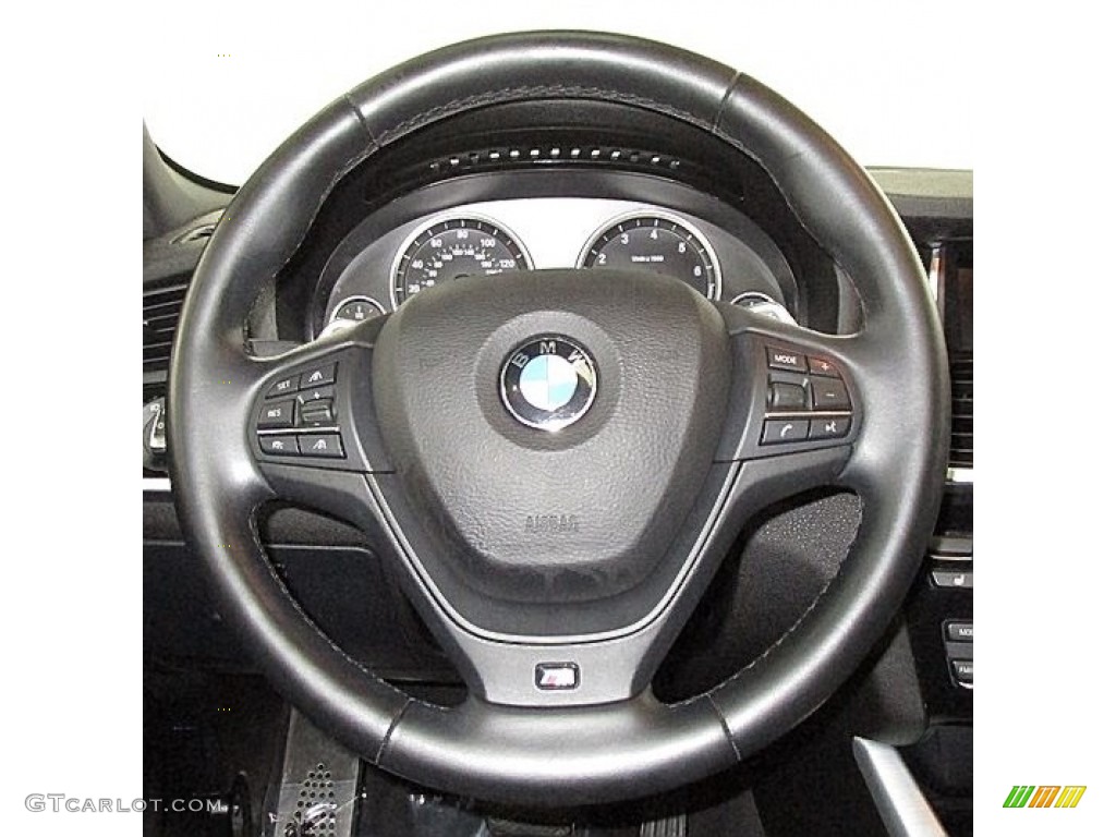 2015 X3 xDrive28i - Space Grey Metallic / Black photo #23