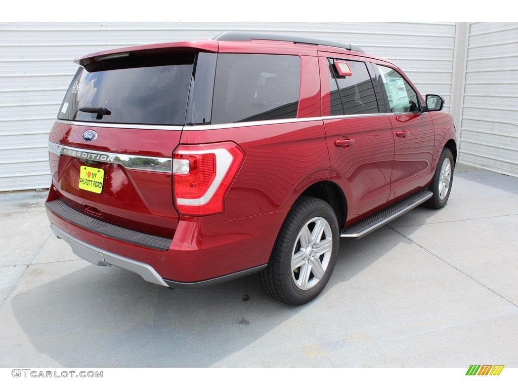 2019 Expedition XLT - Ruby Red Metallic / Medium Stone photo #8