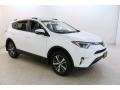 Super White 2016 Toyota RAV4 XLE